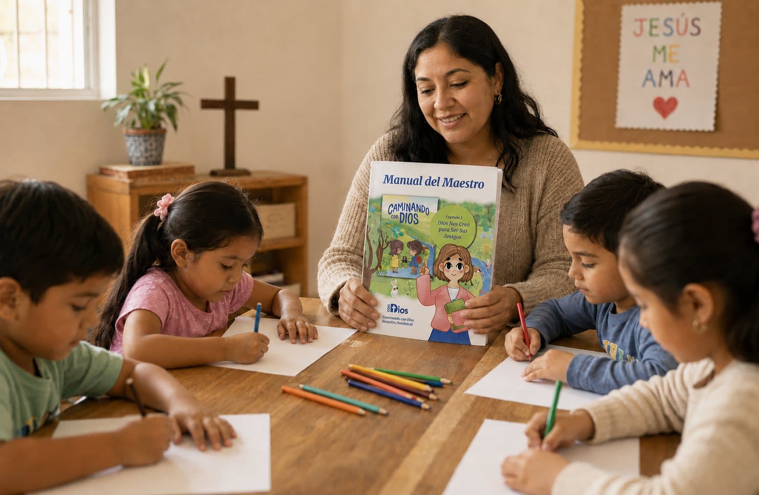 Caminando con Dios · Escuelita Dominical