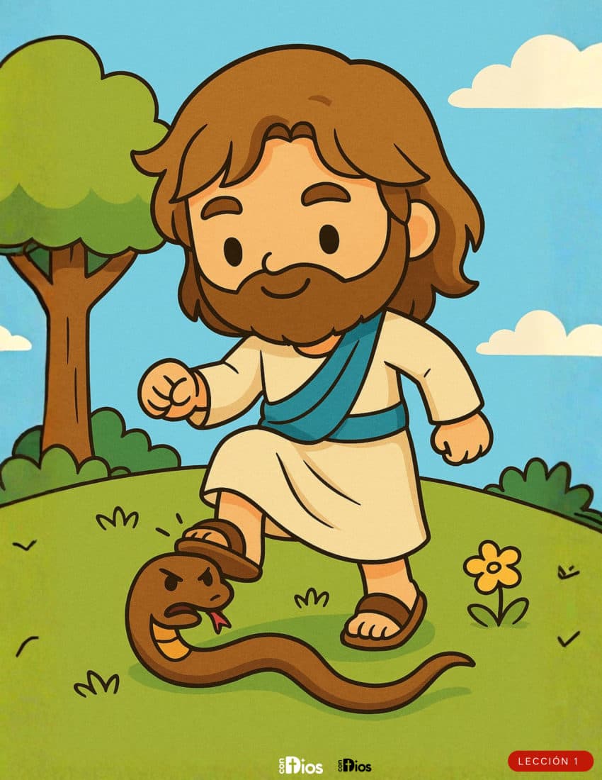 Láminas ilustradas para cada lección